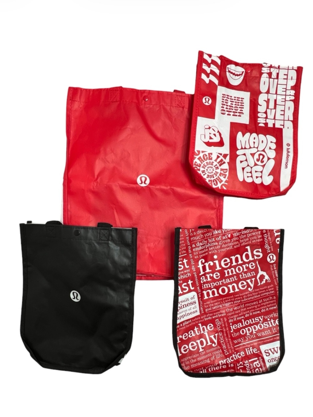 Lululemon Bundle Reusable Shopping Bags